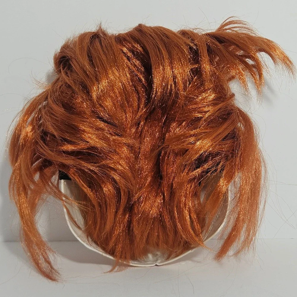 Chucky Bride of Chucky Horror Movie Halloween Mask with Red Hair Stitched Face
